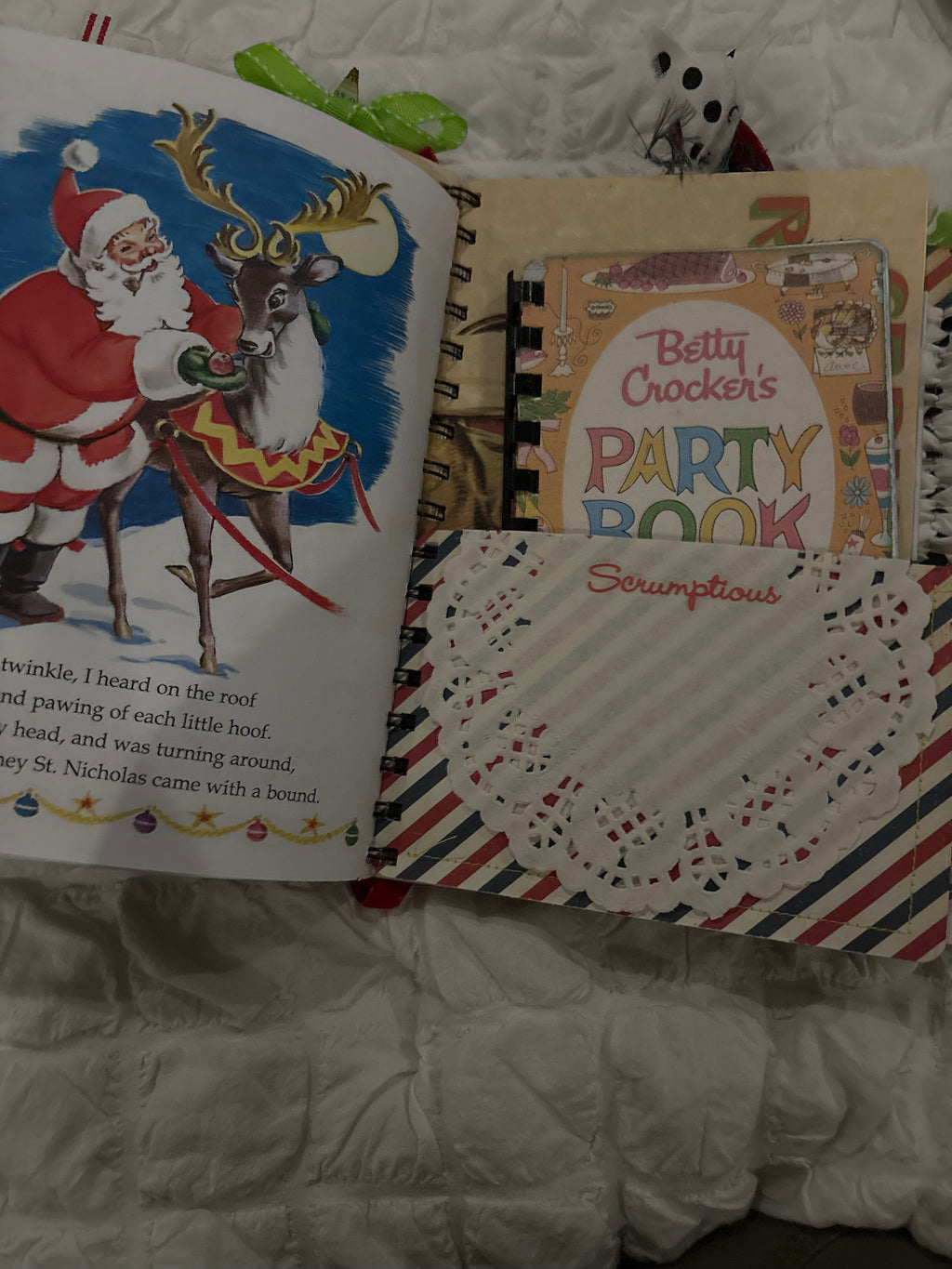 Art Journal Night Before Christmas Golden Book